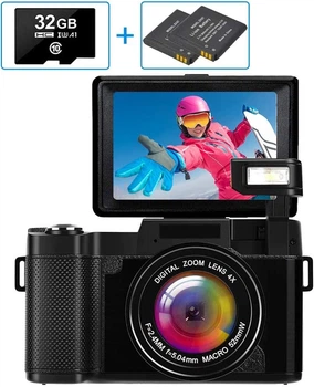 Фотоаппарат Keculbo G06 30Мп / CMOS / 2.7К / 4Х зум / Черный Б/В
