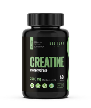 Креатин моногідрат Bel Tono Creatine Monohydrate 2500мг (0619091912569)