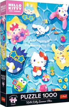 Puzzle Trefl Hello Kitty Letni relaks 1000 elementów 12067 (5900511120677)