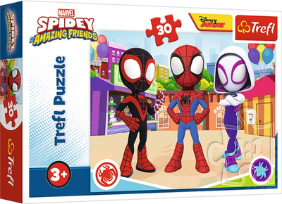 Puzzle Trefl Przygody Spiday"a i przyjaciół 30 elementów 18285 (5900511182859)