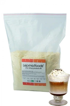 Протеїн американський з молочної сироватки Leprino Foods WPC 80 у порошку 1 кг Лате-макіато (33-126-WPS80U-S-1/2)