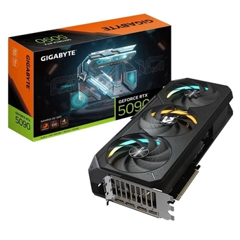 Відеокарта NVIDIA GeForce RTX 5090 32 ГБ GDDR7 для ігор з підсвічуванням чорна