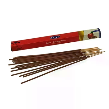 Apple Cinnamon Clove (Яблоко,Корица,гвоздика)(Satya) пыльцовые благовония шестигранник 34269