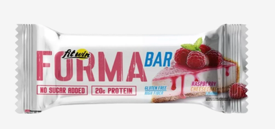 Батончик без сахара малиновый чизкейк FORMA BAR 33%, FitWin, 60 г