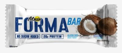Батончик без сахара кокос FORMA BAR 33%, FitWin 60 г