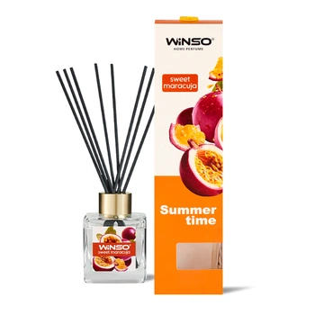Ароматичні палички Winso Summer Time Sweet Maracuja 100 мл освіжувач повітря для дому тропічний аромат (LI-D_22-O)