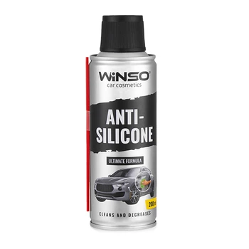 Антисилікон засіб для знежирення Winso Anti-Silicone 200мл очищувач для поверхонь та деталей знежирювач (LI-D_22-O)