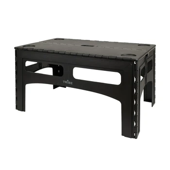 Складаний туристичний стіл Tribe Camp Table Low 70×44 см — легкий, міцний, з ручкою (T-EF-0003-black)