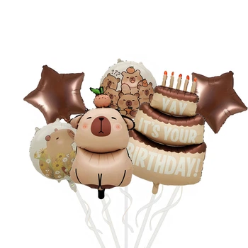 Фонтан З Кульок Капібара З Тортом Yav it's your Birthday!