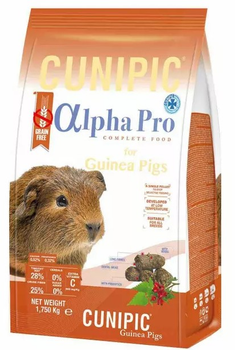 Корм для гризунів Cunipic Alpha Pro Guinea Pig 1.75 кг (8437013149525)