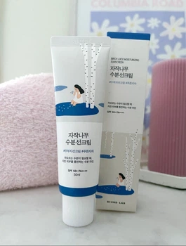 Солнцезащитный крем с березовым соком Round Lab Birch Juice Moisturizing Sunscreen SPF 50+ PA++++ 50 ml