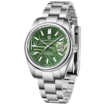 Часы мужские Pagani Design PD-1715 Silver-Green