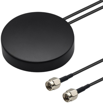 Antena dookólna Qoltec Antenna GPS + 4G GLONASS 28dBi 50W (5901878570495)