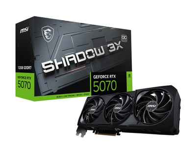 Видеокарта MSI GeForce RTX 5070 12G SHADOW 3X OC