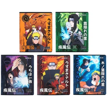 Зошит Kite Naruto 24 аркушів лінія гібридний лак мікс обкладинок (NR24-239)