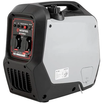Генератор бензиновый Intertool 2 кВт инверторный медная обмотка AVR ручной старт малошумный 21 кг (000082462)