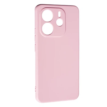 Силиконовый чехол Case SMTT (AA) для Xiaomi Redmi Note 14 (4G) (UA/EUROPE) Pink