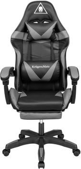 Геймерське крісло Kruger & Matz GX-150 Black/Grey (5901890068611)
