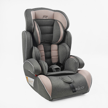 Автокресло универсальное с бустером Joy 8690-15 (Сірий)