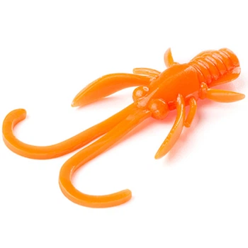 Baffi Fly (Cheese) 1.5" (10pcs.), #107 - Orange