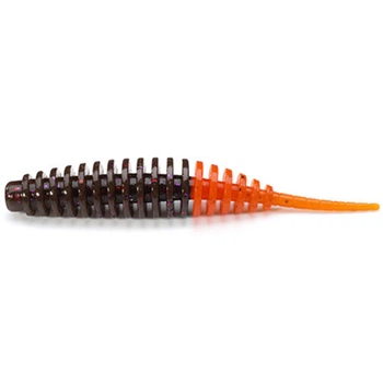 Силікон FishUp Tanta 2" #244 /Pumpkin Brown/Orange (10068198)