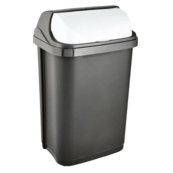 Мусорный контейнер "ROLLTOP" 25л графит 0454.2 KEEPER