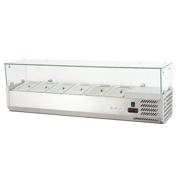 Вітрина холодильна для топінгу GoodFood GF-VRX1400/330-H6C