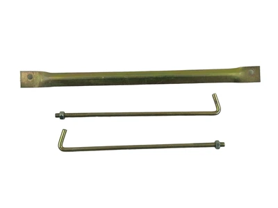 Планка АКБ 2101, 2102, 2103, 2106 (планка + крючок + гайки к-кт 3 шт) SKADI