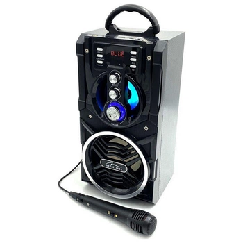 Акустическая система 1.0 Media-Tech 18W, Bluetooth/FM/AUX/SD/USB/КАРАОКЕ черная