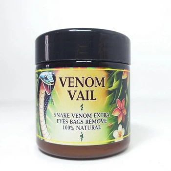 Крем от мешков и темных кругов под глазами VENOM VAIL с пептидом змеиного яда, 180 г (X-2052)