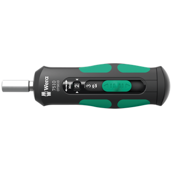Викрутка динамометрична Wera Kraftform Safe-Torque Speed 7510+бітотримач 1-3 Nm (05075810001)