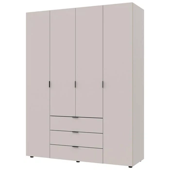 Шафа розпашна для одягу Doros 155х49,5х203,4 см Кашемір (23697)