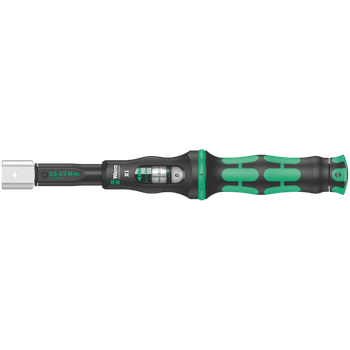 Динамометрический ключ для сменных насадок 9х12мм Wera Click-Torque X 1 320мм 2.5-25 Нм (05075651001)