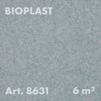 Рідкі шпалери Bioplast Арт. 8631, 1кг, 6 м², целюлозне волокно, зелений (світло-зелений)