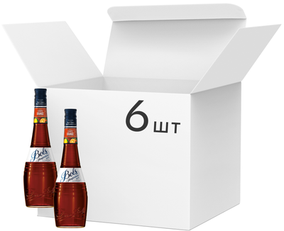 Упаковка лікерів Bols Dry Orange 24% 0.7 л х 6 шт (08716000076731)