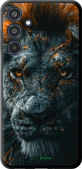 Чехол на Samsung Galaxy M35 5G Пламенный лев "6153b-3738-70447"