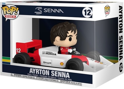Figurka Funko Pop Rides Super Deluxe Ayrton Senna 10.9 cm 12 89329 (889698893299)
