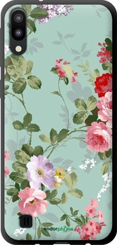 Чехол на Samsung Galaxy M10 Цветочные обои 2 "862b-1661-70447"