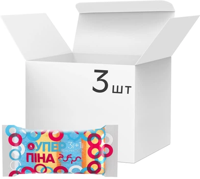 Упаковка губок кухонних Добра Господарочка Супер піна 4 шт х 3 пачки (4820086520980)