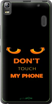 Чехол на Lenovo K3 Note K50-T5 Don't touch the phone "4261u-141-70447"