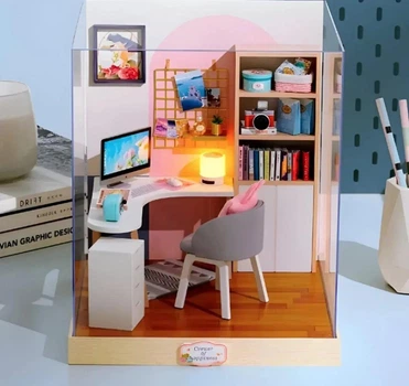 Конструктор 3D DIY Румбокс CUTE ROOM Світ творчості World Of Creativity "QT-030"