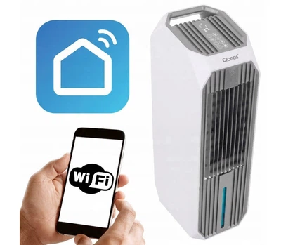 Кондиционер - вентилятор Cronos Octagon ACF01L 75 Вт Wi-Fi с ионизацией Серый