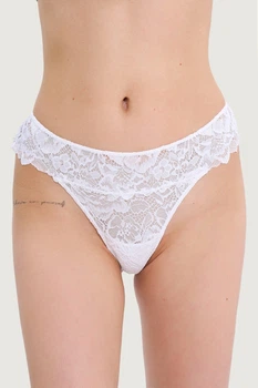 Трусики бразиліана Lormar 2(S) Білий (Bianco) (85164)