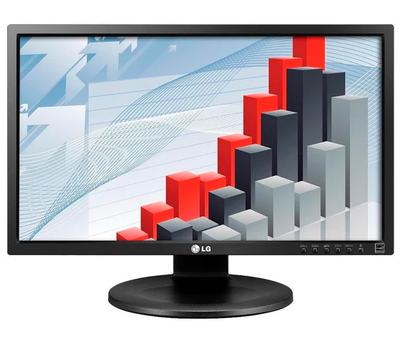 Монитор 23.8" LED IPS, LG 24MB35PM, 1920x1080, 16:9, 5мс, VGA, DVI, 2x2Вт Б/У