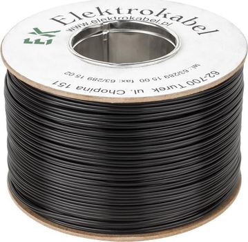 Kabel głośnikowy Elektrokabel SMYp 2 x 0.75 mm 100 m Black (5907702817194)