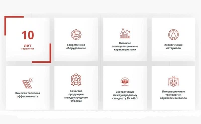 Радіатор сталевий Engel 22 тип з боковим підключенням 900x800 мм