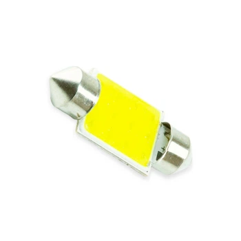 Автолампа светодиодная AC лазер. 24-10 WHITE COB (спл.свет) 36мм 202 Megalight
