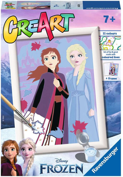 Kolorowanka po numerach Ravensburger CreArt Disney Frozen Sisters Forever (11220221) (4005556202218)