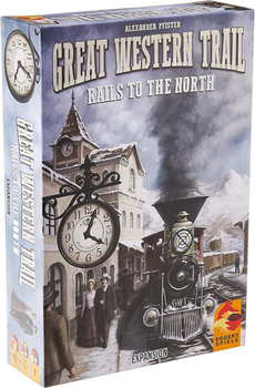 Додаток для настільної гри Plan B Games Great Western Trail: Rails to the North (видання англійською) (PBG50091) (4061897500918)