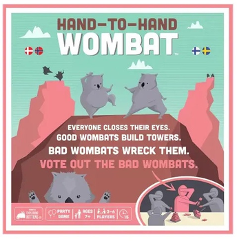 Gra planszowa Exploding Kittens Hand to Hand Wombat (EKIWOM01NOR) (810083043890)